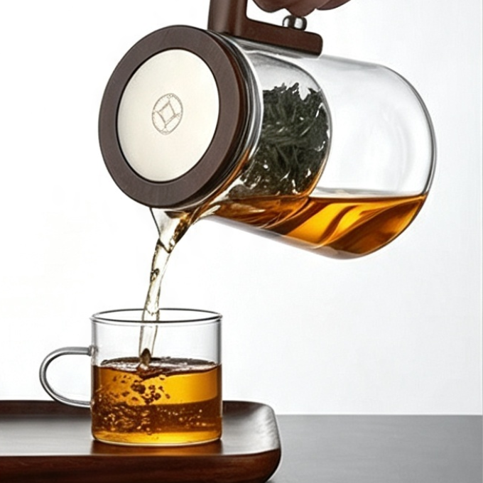 Rod‑Free Magnetic Glass Teapot — The New Must‑Have for Your Desk